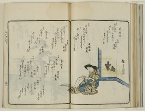 Kyoka sokon shun goji hyakushu de Utagawa Hiroshige