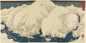 Montaña y Río en el Camino Kiso (Kisoji no yamakawa)