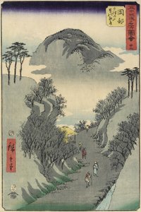 No.22 Monte Utsu, Okabe, julio de 1855