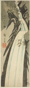 Cascada Nunobiki en la provincia de Settsu (Sesshu Nunobiki no taki), de una serie sin título de vistas de las provincias
