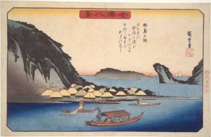 Sunse t at nojima: Ocho ゔ ee ws of f Kanazawa