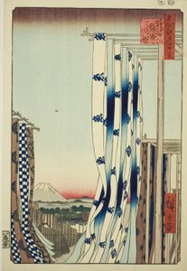 El barrio de los tintoreros en Kanda (Kanda Kon