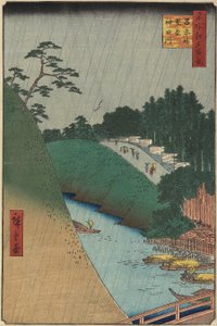 El Templo de Confucio Cerca del Puente Sho_hei Sobre el Río Kanda, Septiembre 1857