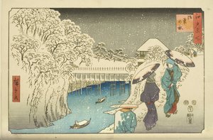Ochanomizu de Utagawa II Hiroshige