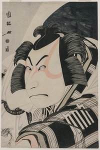 Nakamura Nakazo II como Matsuomaru en la Escena de Detención del Carro, 1796 de Utagawa Kunimasa
