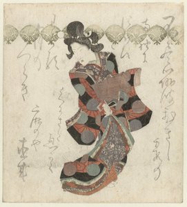 Paraderende courisane de Utagawa Kunisada (I)