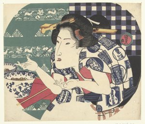 restaurante udon de Utagawa Kunisada (I)