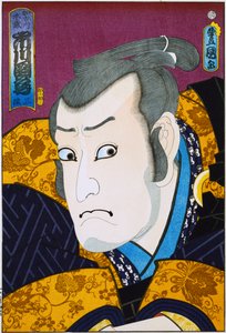 De la serie "Actores famosos del pasado y presente", c.1860-65 de Utagawa Kunisada