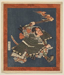 Ichikawa Dan j? r? Yorimasa de la Fuente de Utagawa Kunisada