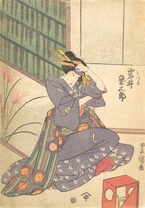 Impresión, siglo XIX de Utagawa Kunisada