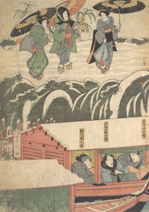 Impresión, siglo XIX de Utagawa Kunisada