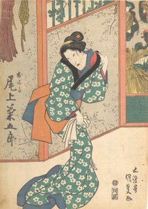 Impresión, siglo XIX de Utagawa Kunisada