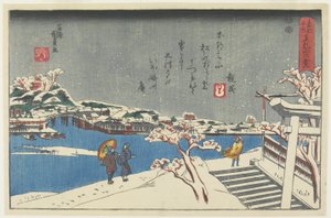 Nieve en la colina Matsuchi, 1847-1852