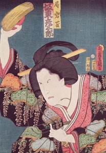 El actor Bando Hikosaburo, pub. c.1850