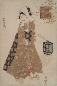 Visitando Komachi de la joven moderna Komachi de Utagawa Kunisada