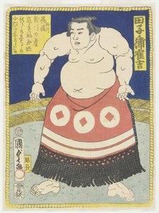 Luchador Tagonoura Tsurukichi, marzo de 1866