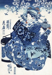Mujer japonesa (1798-1861) de Utagawa Kuniyoshi