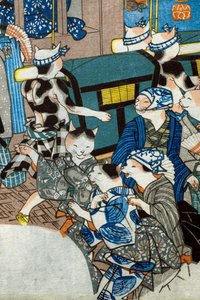 Luna pálida de Utagawa Kuniyoshi