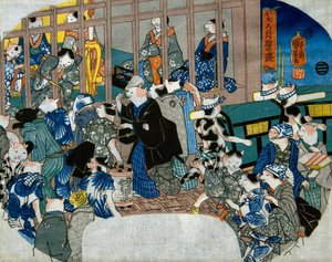 Luna pálida de Utagawa Kuniyoshi