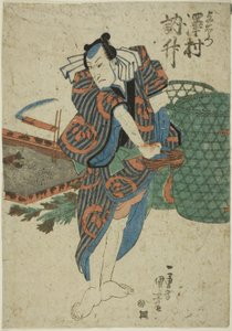 El actor Sawamura Tossho como Yoemon de Utagawa Kuniyoshi