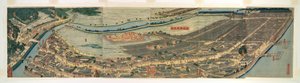 Vista panorámica revisada de Yokohama (Saikai Yokohama fukei)