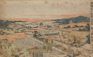 Ataque a una fortaleza de Utagawa Toyoharu