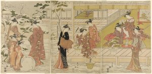 Una parodia de Hachi no ki de Utagawa Toyokuni I