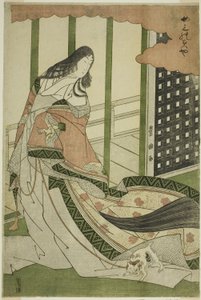 La tercera princesa (Nyosan no miya) de Utagawa Toyokuni I