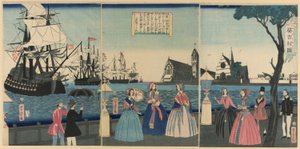Inglaterra (Igirisu koku) de Utagawa Yoshitora