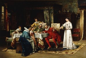 El tío visitante de Vaclav Brozik