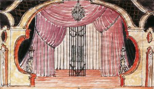 Escenografía de Cosi Fan Tutte de Wolfgang Amadeus Mozart de Vaclav Gottlieb