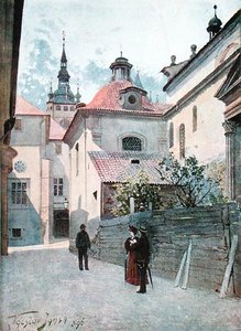 Jirska Ulice, Praga, ilustración de 