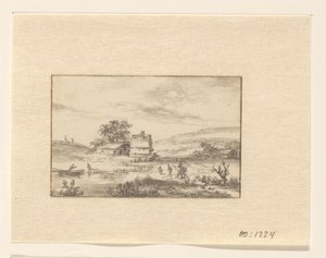 paisaje con granja