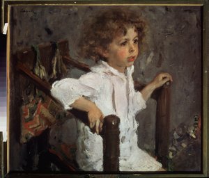 Retrato de Mijail Morozov. Pintura de Valentin Aleksandrovich Serov (1865-1911), óleo sobre lienzo de Valentin Aleksandrovich Serov