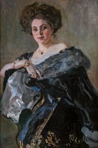 Retrato de Evdokia Sergeevna Morozova de Valentin Aleksandrovich Serov