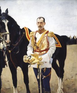 Retrato del Gran Duque Pablo Alexandrovich de Rusia 1860-1919, 1897 de Valentin Aleksandrovich Serov