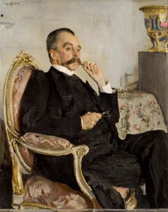 Retrato del Príncipe Vladimir Mikhaylovich Golitsyn 1847-1932 de Valentin Aleksandrovich Serov