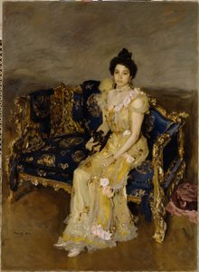 Retrato de Sofia Botkina, 1899 de Valentin Aleksandrovich Serov