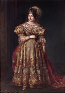 Retrato de María Cristina de las Dos Sicilias (1806-1878)