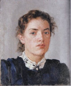 Derviz N.Y. de V.Serov (1888, priv.coll)
