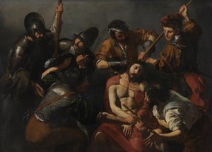 La coronación de espinas de Cristo de Valentin de Boulogne
