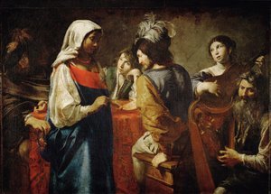 La diseuse de bonne aventure - La adivina ... de Valentin de Boulogne