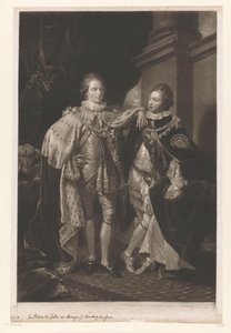 Retrato de Jorge IV y Federico de York de niños