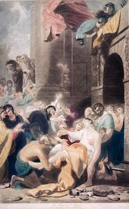 El apedreamiento de San Esteban, 1801 de Valentine Green