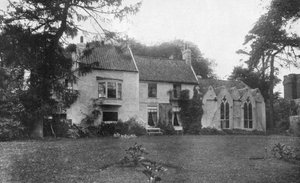 Lugar de nacimiento de Alfred Lord Tennyson, Somersby, Lincolnshire, 1924-1926 de Valentine and Sons Ltd