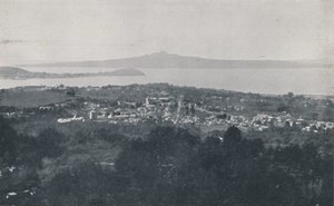 Puerto de Auckland, 1924 de Valentine and Sons Ltd