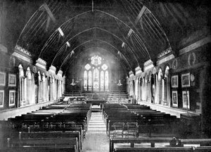 Aula, Uppingham, Rutland, 1924-1926 de Valentine and Sons Ltd