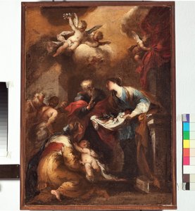 Milagro de Santa Sitha o Citha de Valerio Castello
