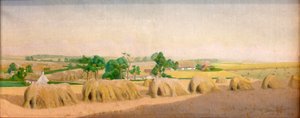 Paisaje en Ingooigem de Valerius de Saedeleer