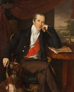 Retrato del Conde Nikita Petrovich Panin 1770-1837, década de 1830 de Vasili Andreevich Tropinin